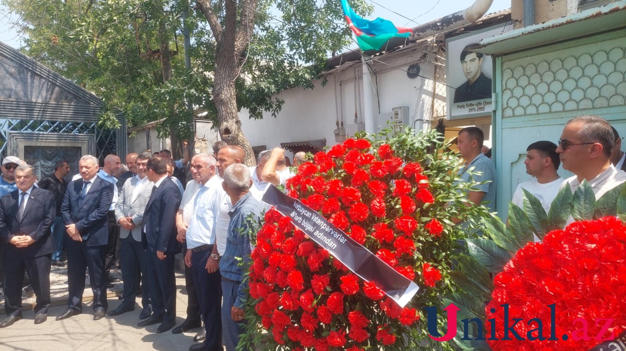 Natiq Qasımovun anası dəfn edildi - FOTOLAR